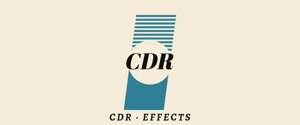 CDR Effects 60s-style badge variant